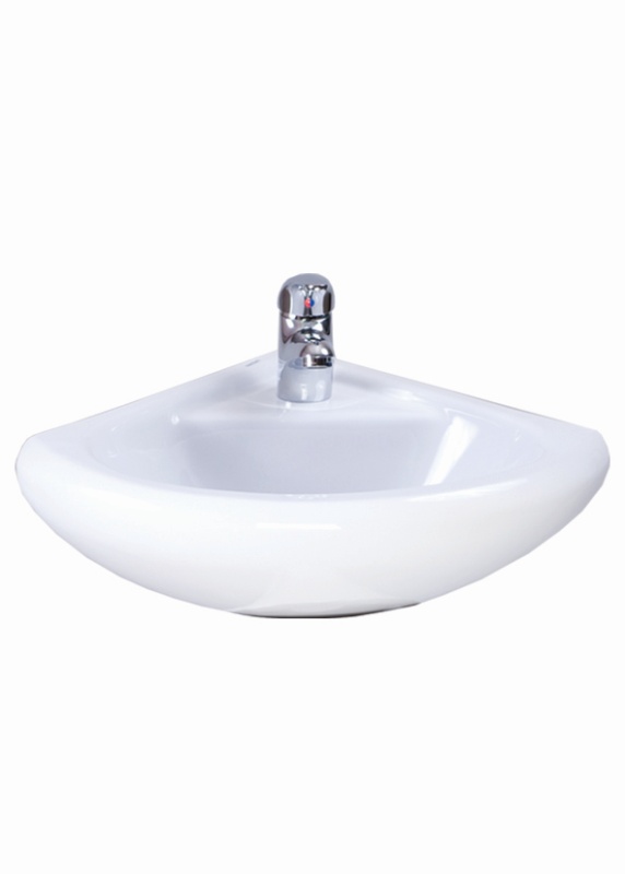 Умывальник угловой Радиант белый Santeri