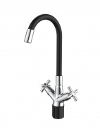 Смеситель кухня "Dive" с гибким изливом DV519FB VODA