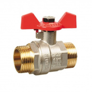 Кран шаровый 3/4" Н-Н Terma-R RED бабочка