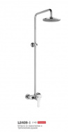 Душевая система Ledeme с тропическим душем L2409-1