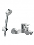 Комплект VERO 2 в 1 смеситель для ванны VERO душевой гарнитур CARI