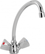 Смеситель Mofem для кухонной мойки Metal Plus 140-0061-03 керамика