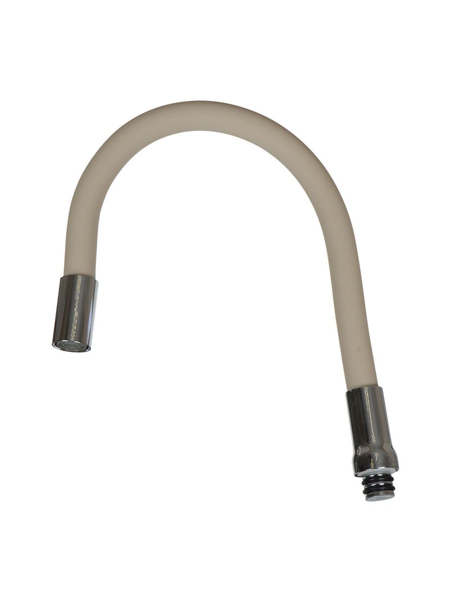 Излив гибкий бежевый 49см MELODIA MKP20909