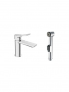 Смеситель умывальник "Eiger" с гигиен. душем с акс. EG 27H ESKO