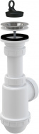 Сифон для мойки Ø50/40 c нержавеющей pешеткой Ø70 A441 Alcadrain