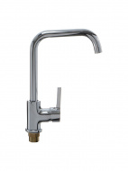 Смеситель кухня MELODIA Ostessa картридж д.35мм высокий излив MDV35115 без подводки