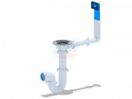 Сифон АНИ Грот 3.1/2 40 прямоточный c переливом D0145