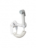 Смеситель душ MELODIA Moderno картридж д.35мм с гиг.лейкой и держ.на корпусе MDV35151wt