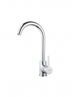 Смеситель кухня MELODIA Ostessa картридж д.35мм высокий излив MDV35116 без подводки