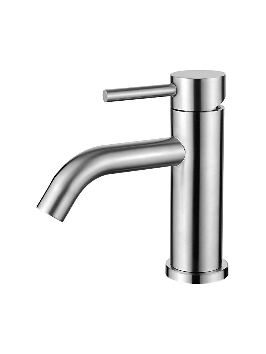 Смеситель умывальник LEDEME картридж 35мм нержавейка L71006