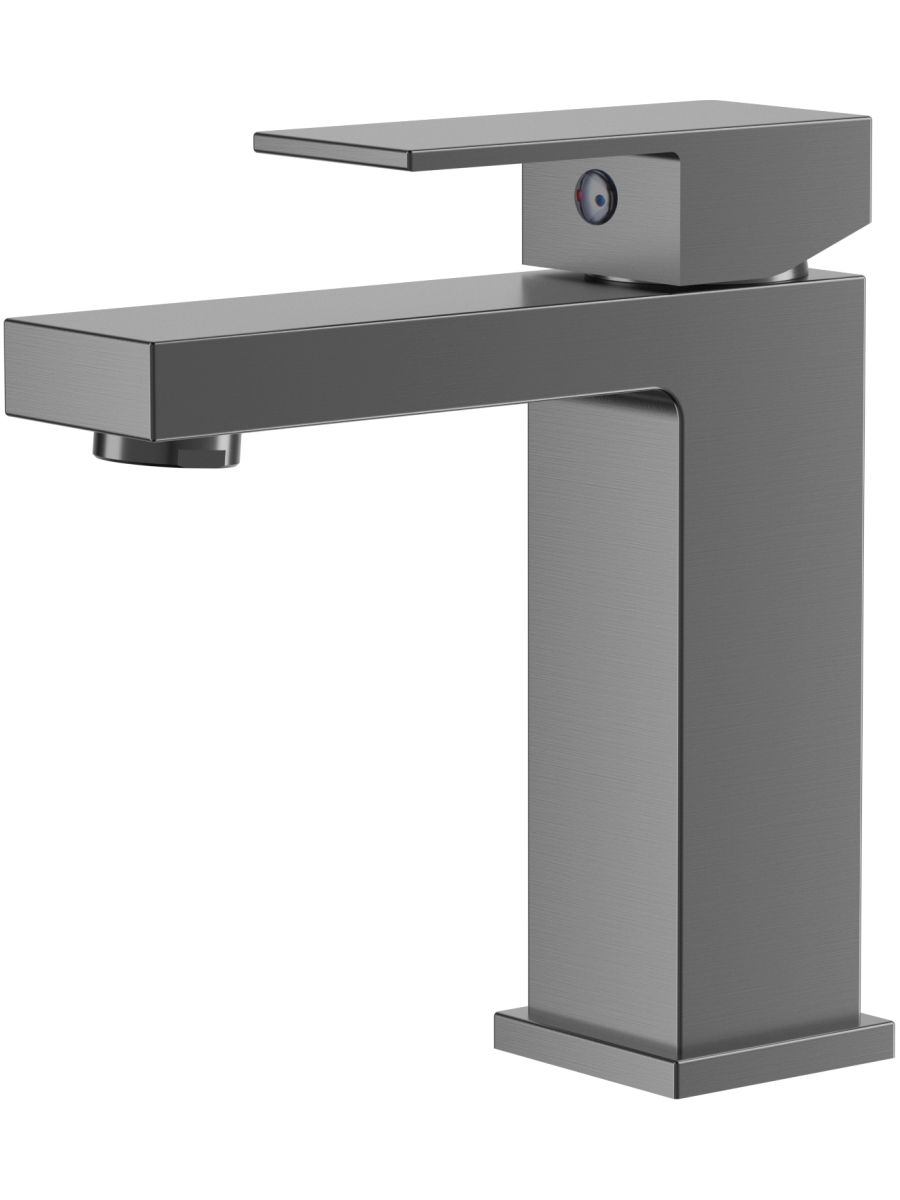 Смеситель умывальник D&K Bayern.Liszt DA1512106 серый графит