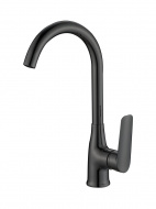 Смеситель кухня "Lagos Black" R-излив LG519B ESKO