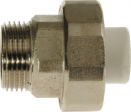 Муфта PPRC комб. разъемная 20х1/2 нар Кросс