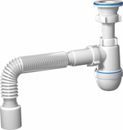 Сифон АНИ 1.1/2 40 с гофрой на 50 C0110