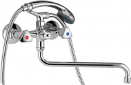 Смеситель Mofem для ванны универсальный Metal 145-0009-07 керамика