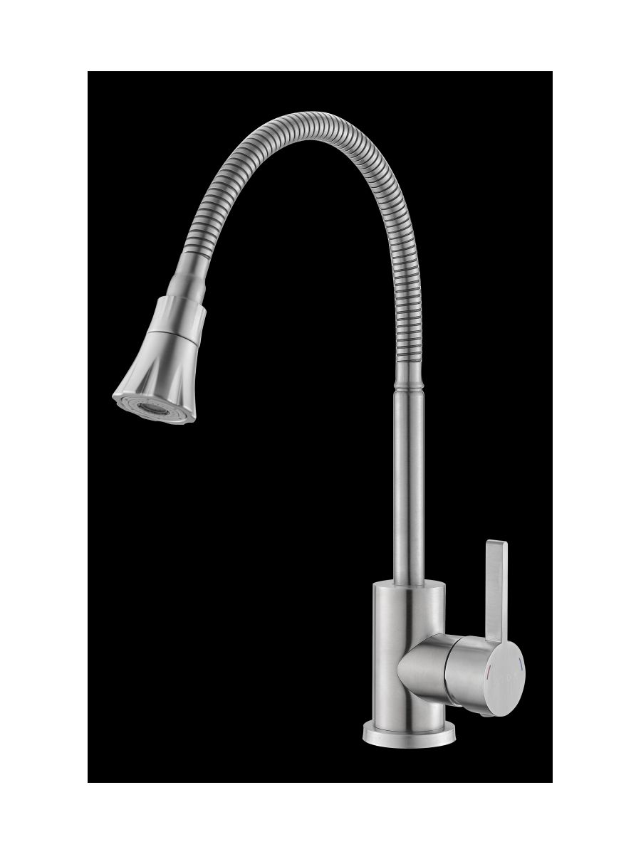 Смеситель кухня с гибким изливом KF 36 VODA