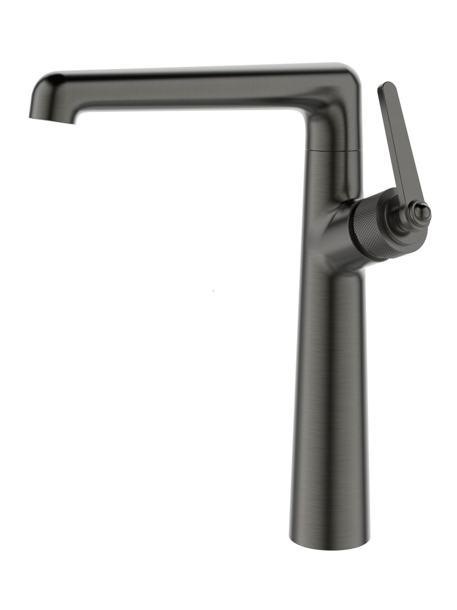 Смеситель умывальник "Bangkok Gun metal" высокий BG25GM ESKO