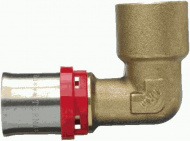 Пресс фитинг угловой 20х1/2 внутренняя резьба TRm 02532