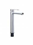 Смеситель умывальник MELODIA Heavy Metal картридж 35мм высокий хром MDV35621