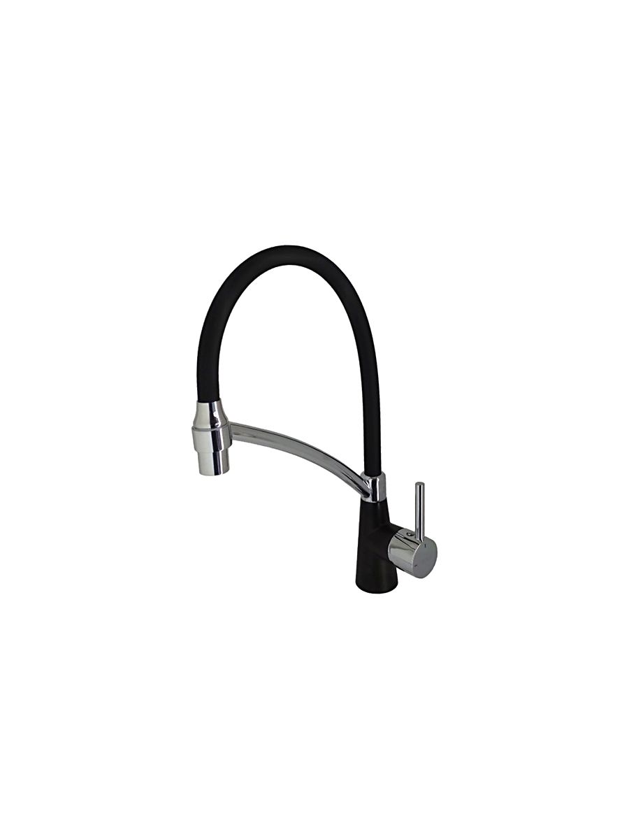 Смеситель кухня LEDEME гибкий шланг черный L4399B-2
