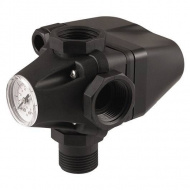 Реле давление в компл. с 5-выводным переходником и манометром Jemix XPD-2-3W