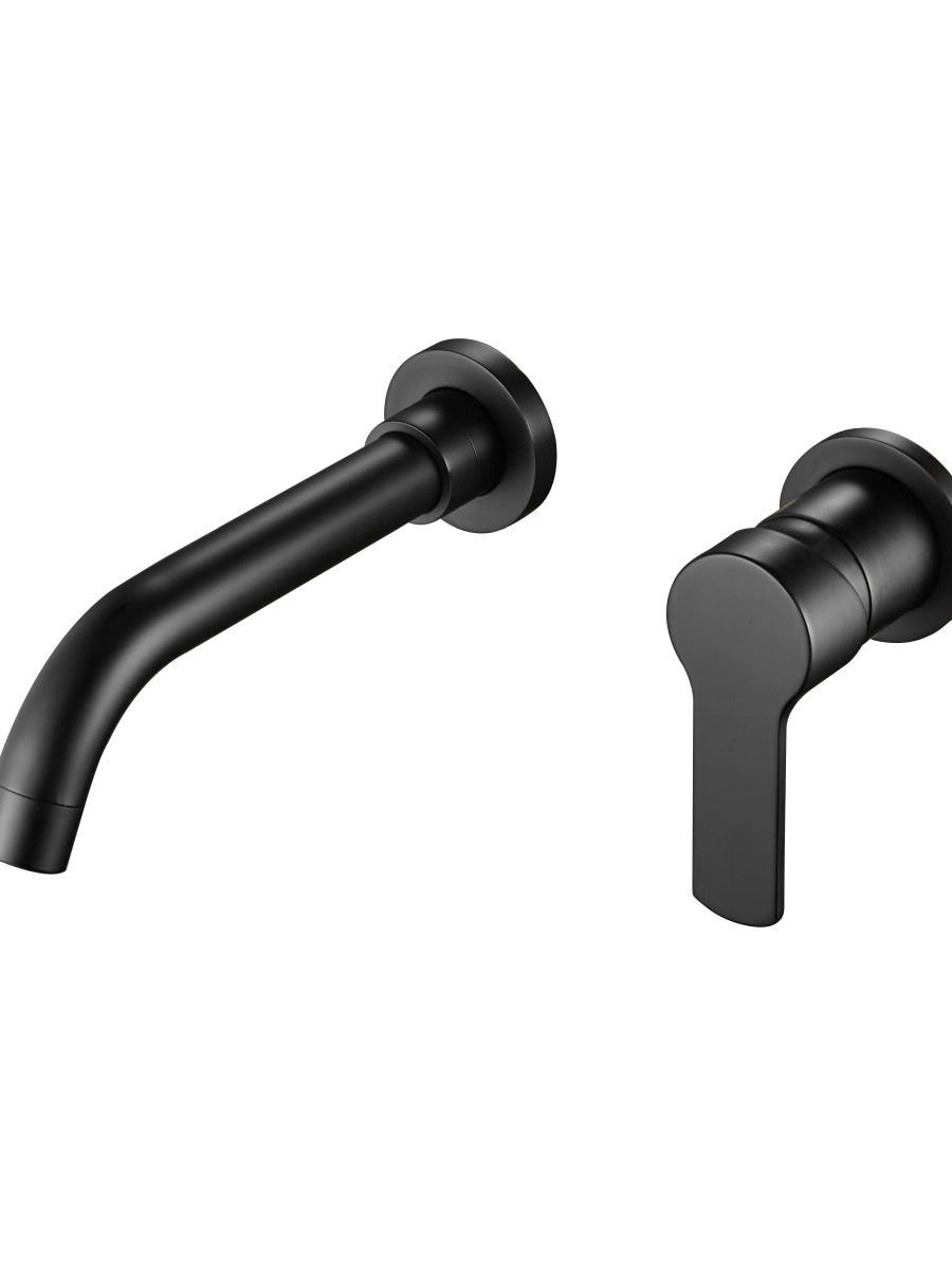 Смеситель скрытого монтажа д/умывальника SM28 B Black ESKO