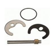 Крепеж кухонного смесителя 1 шпилька гайка М8 латунь Melodia