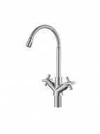 Смеситель кухня "Dive" с гибким изливом DV519flex VODA