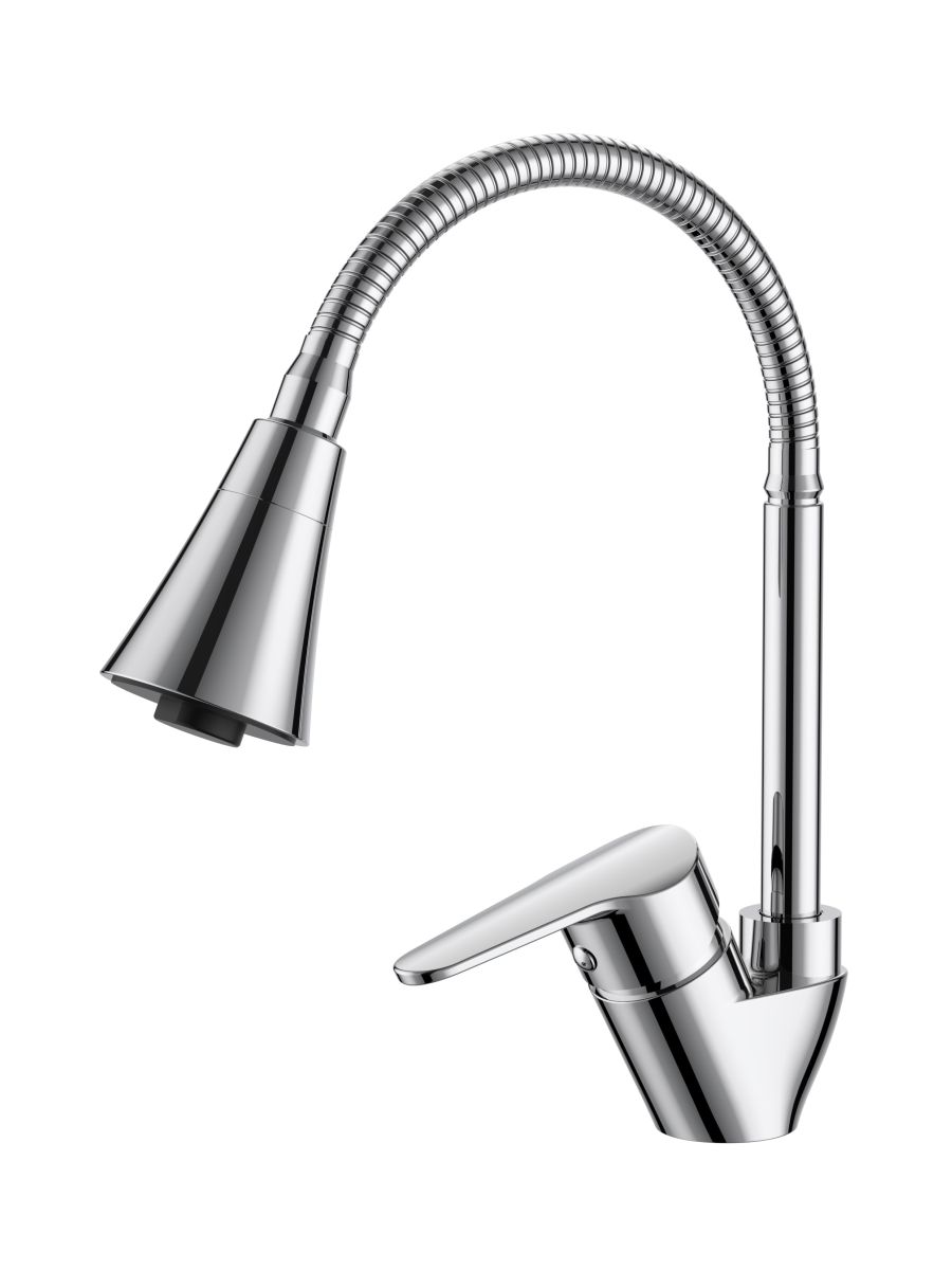 Смеситель кухня "Breeze" гибкий излив BZ519flex VODA