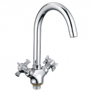 Смеситель для кухни Ledeme силумин L4311-2