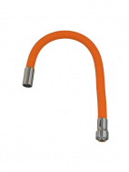 Излив гибкий LUXE оранжевый 49см MELODIA MKP20923