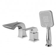 Смеситель встраиваемый Lemark Unit LM4545C на борт ванны