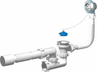 Обвязка для ванны АНИ регулир. 1.1/2 40 с гофрой на 50 E255