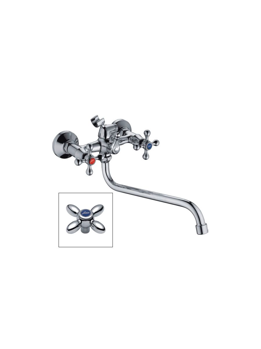 Смеситель для ванны Ledeme L2127