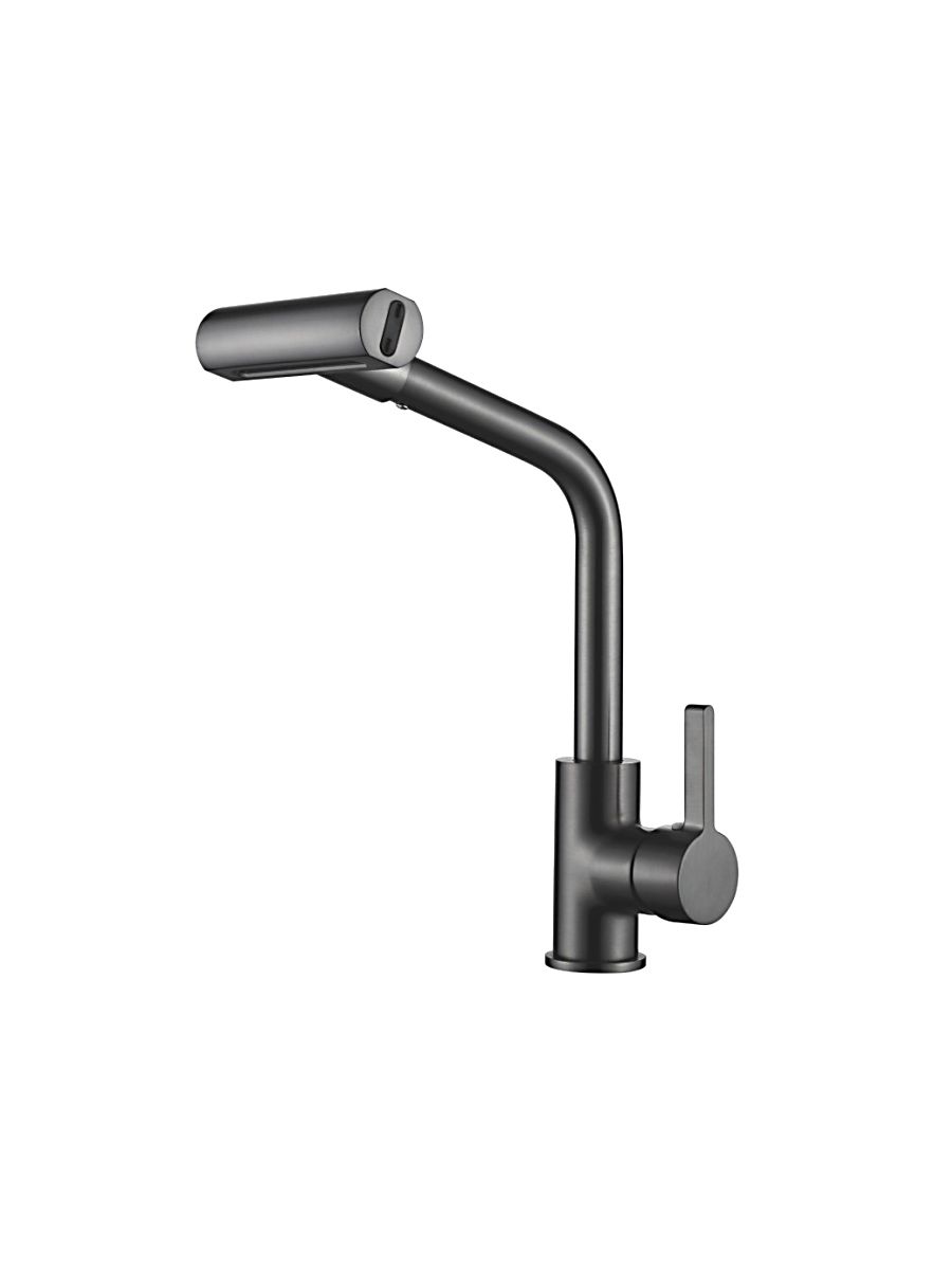 Смеситель кухня LEDEME многофункциональный черный L4099B-4