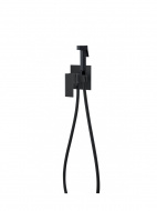 Смеситель душ D&K Bayern.Liszt с гигиеническим душем встраиваемый черный DA1514505