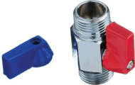 Кран-мини шаровый 1/2"х1/2" Н-Н TRm 801