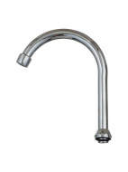 Излив для кухонных смесителя ёлка 20 см. с аэратором высокий Melodia MKP20661