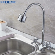 Смеситель для кухни Ledeme силумин L4319-3