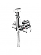 Смеситель биде ROSSINKA термостат. картридж 25мм с гиеническим душем X25-58