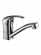 Смеситель умывальник ROSSINKA картридж д.35мм с поворотным изливом 150мм хром A35-22