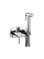 Смеситель биде LEDEME картридж 25мм. с гигиен. душем встраиваемый L5398-5