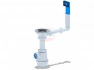 Сифон АНИ Грот 3.1/2 40 с переливом мойки перелив жёсткий A0145