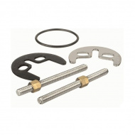 Крепеж кухонного смесителя 2 шпильки гайки М6 латунь Melodia 20764