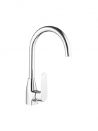 Смеситель кухня MELODIA Samba картридж д.35мм высокий R-излив MDV30815 без подводки