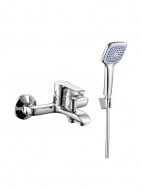 Смеситель ванна MELODIA Metallica картридж д.35мм короткий излив хром MDV35540