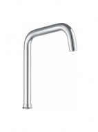 Излив для кухонного смесителя Г-образный люкс с аэратором 275см MELODIA MKP30003P