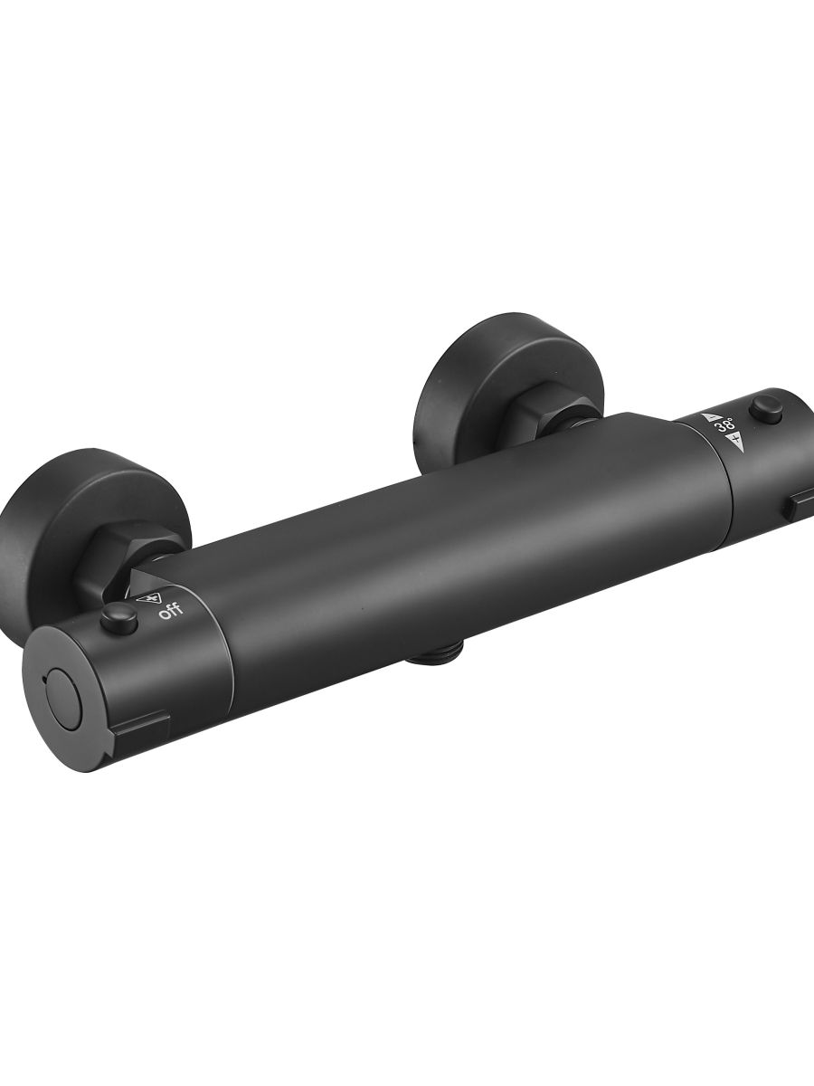 Смеситель термостатич. для душа Mikros T3080 Black ESKO