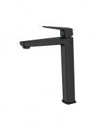 Смеситель умывальник LEDEME картридж д.26мм высокий черный L1181