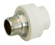 Муфта PPRC комб. под ключ 40х1 1/4" нар Кросс